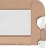 vidaXL Chránič postele pre batoľatá Taupe 102x42 cm Náhľad obrázku produktu 5