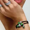 Pandora Charm Green Mini Murano 793106C00 Silber Anteprima dell’immagine prodotto 10