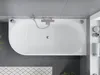 Mexen Mia vasca da bagno angolare libera destra 160 x 80 Anteprima dell’immagine prodotto 4