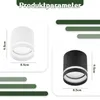 ZMH Spot à monter LED noir - spot de plafond 5W rond spot à Voir les images du produit 4