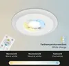 LED Einbauleuchten CCT RGB-Lichtring Fernbedienung dimmbar Produktbild-Vorschau 6