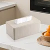 Taschentuchbox aus Leder, rechteckige Taschentuchbox für Produktbild-Vorschau 5