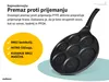 endusor panvica na palacinky pre indukciu s nepriľnavým povrchom pre deti so smajlíkovými a zvierací Náhľad obrázku produktu