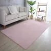 Kurzflor Teppich Wohnzimmer Rosa 240x340 Rechteck Unicolor Produktbild-Vorschau 2