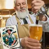 Wer Bier trinkt hilft der Landwirtschaft Metallschild in Produktbild-Vorschau 5