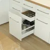 Schubkastensystem Weiß Vollauszug Unterflurführung Produktbild-Vorschau 5