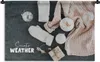 MuchoWow® Wandteppich Wandbehang Winter - Christbaumkugeln Produktbild-Vorschau 1
