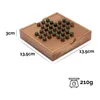 Solitär Gr. L mit grünen Steckern – Solitaire – Denkspiel Produktbild-Vorschau 7