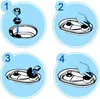 32 Stück Katzenbrunnen Filter, Ersatzfilter für Produktbild-Vorschau 4
