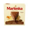 A box of Marlenka Honey Cake with Cocoa flavor, featuring an image of a slice of cake, honeycombs, and drizzled honey. Voir les images du produit