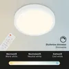BRILONER RUNA LED Deckenleuchte, Fernbedienung, Dimmbar, Produktbild-Vorschau 9