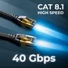 deleyCON 5m CAT8.1 LAN Patchkabel RJ45 S/FTP 40 Gbit 2000 Produktbild-Vorschau 3