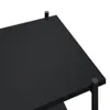 vidaXL Scaffale a 5 ripiani Nero 80x40x163 cm Anteprima dell’immagine prodotto 6
