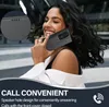A woman is holding a phone with a case, demonstrating its use. Produktbild-Vorschau