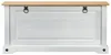 vidaXL Skříň na boty , bílá, 99 x 32 x 49 cm, masivní Náhled obrázku produktu 4