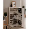 Schuhschrank Satos | weiß | 50 cm x 110 cm x 34 cm Produktbild-Vorschau 19