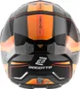 Kask Bogotto FF404 Ezion flip-up, czarny mat/pomarańczowy, Podgląd zdjęcia produktu 6