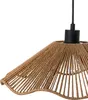BELIANI prírodná závesná lampa ručne vyrobený papier Náhľad obrázku produktu 8