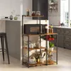 VASAGLE Kuchyňský regál industriální 40x90x132cm Náhled obrázku produktu 4