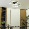 LZQ Plafonnier LED Salon Géométrique Moderne, 60W Lampe de Voir les images du produit 5