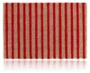 Relaxdays Fußmatte Kokos, Vorleger natur-rot gestreift, Produktbild-Vorschau 1