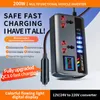 DC 12V/24V zu AC 220V 200W Auto-Wechselrichter PD+QC3.0 Produktbild-Vorschau 1