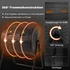 COSTWAY 142L bubnový kompostér, záhradný kompostér s Náhľad obrázku produktu 6