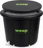 Eisbad Tonne WEEP 390L 85x80 cm, aufblasbare Kältebadewanne Produktbild-Vorschau 3