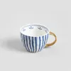 Mug Homla ARWAL Blue Stripes, 450 ml Voir les images du produit 2