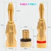 Bananenstecker 28x Stecker Set NEXMEX Vergoldet Produktbild-Vorschau 3