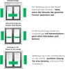 85x130 cm Jalousien Fenster ohne Bohren Innen Silber 25 mm Produktbild-Vorschau 4