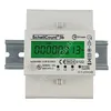 A digital electricity meter mounted on a DIN rail. Produktbild-Vorschau