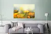 MuchoWow® Poster Blumen - Landschaft - Gelb 120x80 cm - Produktbild-Vorschau 5