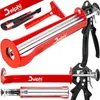 DELPHI Pistola meccanica a cartuccia 330ml per acrilico Anteprima dell’immagine prodotto 1