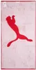 Serviette Puma L 70 x 140 cm rouge et noir Voir les images du produit 7