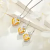 Ketting voor dames, zilver 925, geboortesteen roos, Productafbeelding-voorbeeld 4