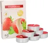 KOTARBAU® 6 geurkaarsen, aardbeiengeur, brandduur 4 uur Productafbeelding-voorbeeld 1
