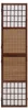 Paravent en Bois 6 Parties Séparateur de Pièce Brun Voir les images du produit 11