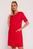 Made of Emotion Damenkleid in A-Linie Pebhar M788 rot XXL Produktbild-Vorschau 3