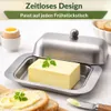 Maselnička z nehrdzavejúcej ocele s matným viečkom, vhodná Náhľad obrázku produktu 5
