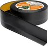 A roll of black flexible skirting board with adhesive backing. Anteprima dell’immagine prodotto