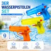 3x set di pistole ad acqua 12 cm per bambini e adulti - a Anteprima dell’immagine prodotto 8