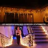 5 m Eisregen‑Lichtervorhang mit 200 LED, 8 Lichtmodi und Produktbild-Vorschau 4