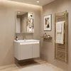 Rea Set Di Mobili Da Bagno Con Lavabo De07-60 Beige 60cm Anteprima dell’immagine prodotto 8