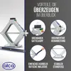 Podnośnik nożycowy alca® z mechanizmem zapadkowym – udźwig Podgląd zdjęcia produktu 6