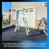 A multi-purpose ladder is set up in front of a garage door. Produktbild-Vorschau