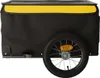 vidaXL Fahrradanhänger Schwarz und Gelb 30 kg Eisen Produktbild-Vorschau 7