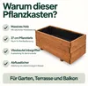 IvoQ Pflanzkasten aus Holz – 80 x 40 x 32 cm – Holz – Für Produktbild-Vorschau 7
