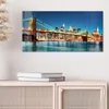 DEQORI Glasbild Echtglas 60x30 cm 'Lichter von Brooklyn' Produktbild-Vorschau 4