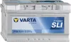 A VARTA Silver Dynamic F18 Autobatterie 12V 85Ah car battery is shown against a white background. Produktbild-Vorschau